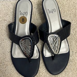 IMPO woman’s sandal - Size: 8 - Blue/Silver